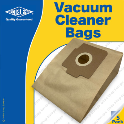 5 x HOOVER Vacuum Cleaner Bags H7 Type ALPINA, SC240, SC250, SC260, SC282