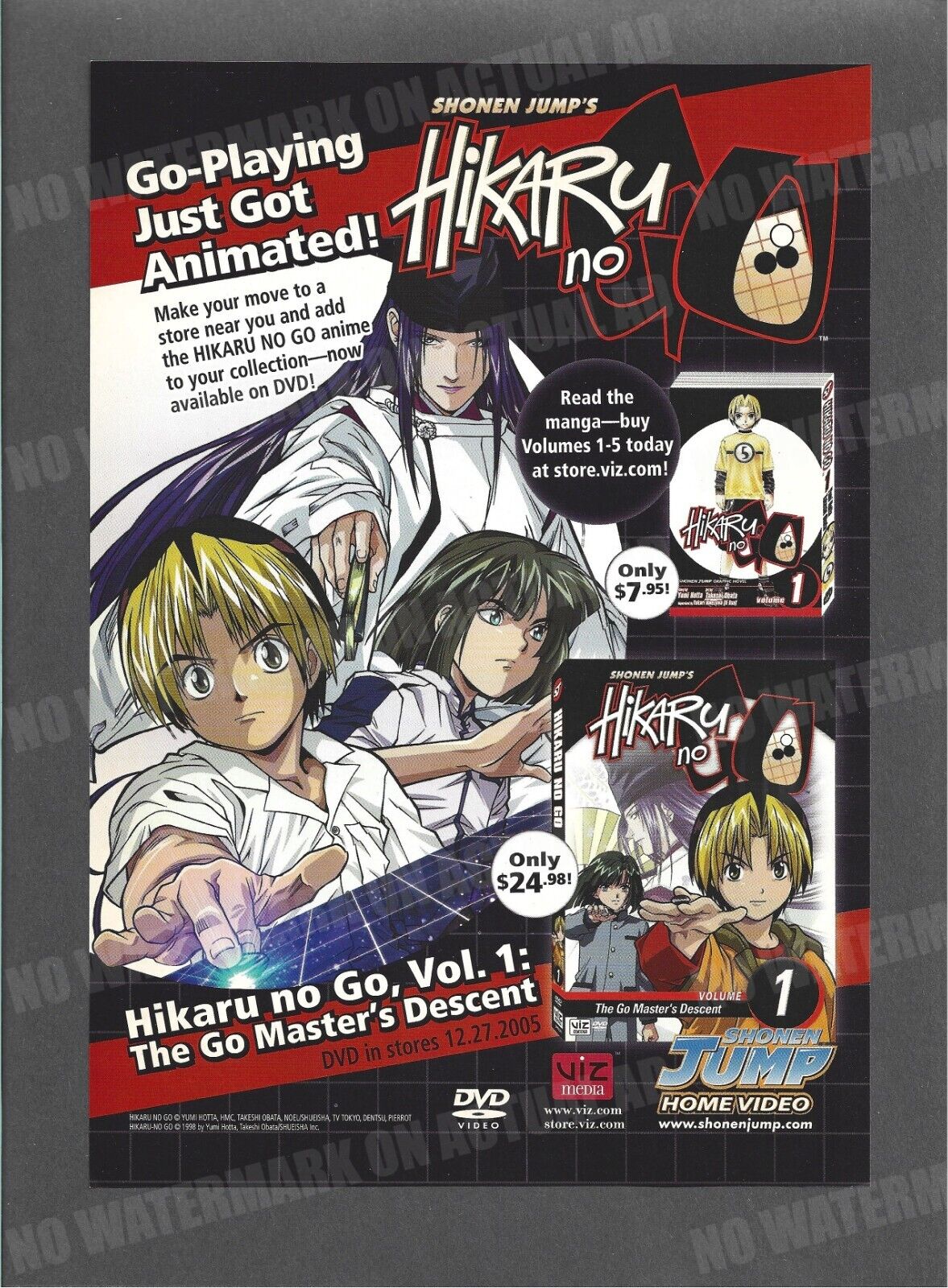 VIZ  The Official Website for Hikaru no Go