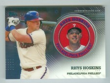 2020 Topps Series 2 Player Medallion Coin Relic TPM-RH Rhys Hoskins Phillies