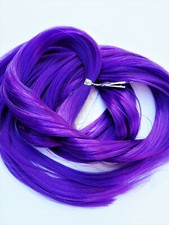 Nylon Doll Hair Purple Pie Man ReRooting Custom Barbie My Little Pony