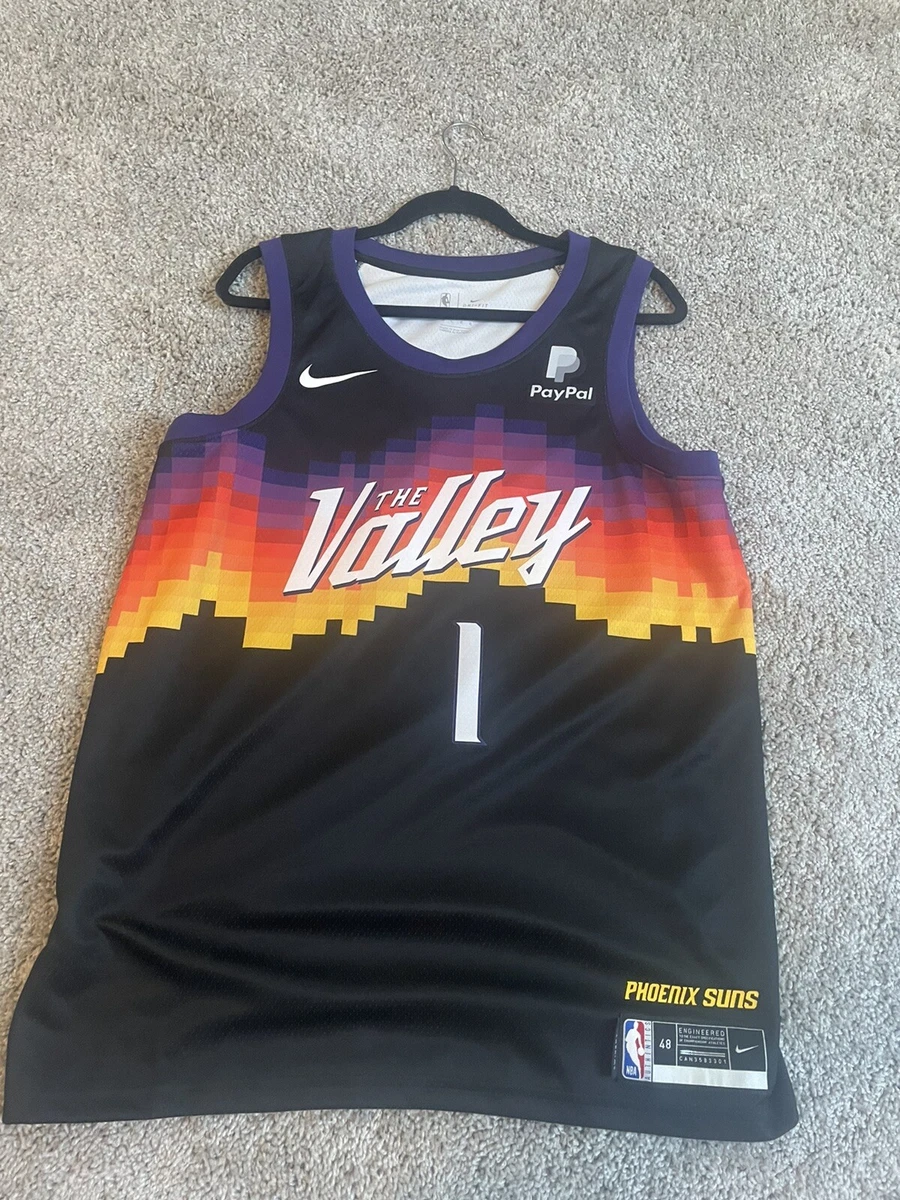 Phoenix Suns The Valley Edition 2021 Jersey #1 Devin Booker