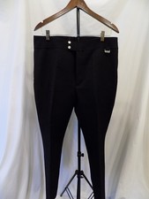 NWT EDELWEISS Black SKI/SNOW Pants Men Sz 38 USA 313 