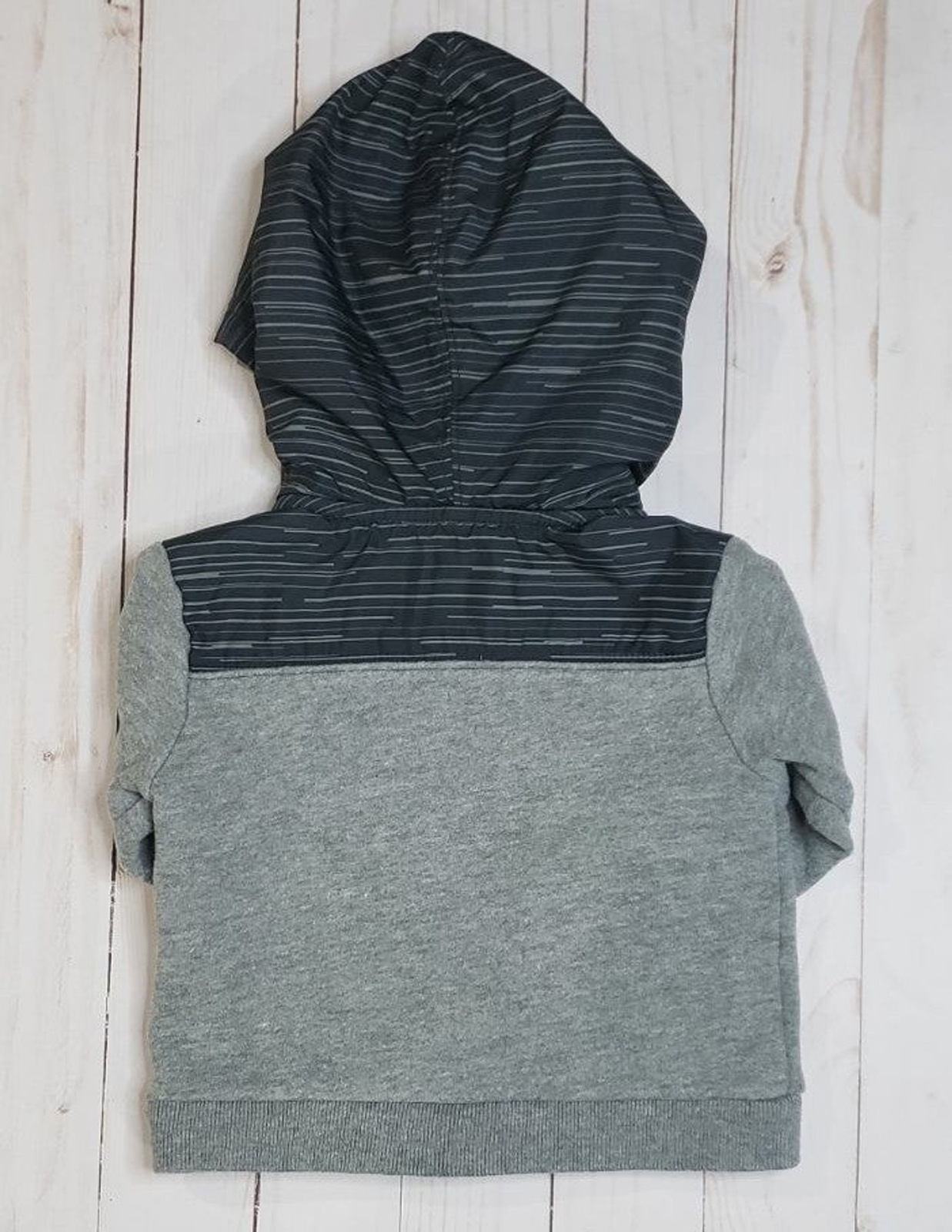 OshKosh track suit boys 6 months black neon gray image 4