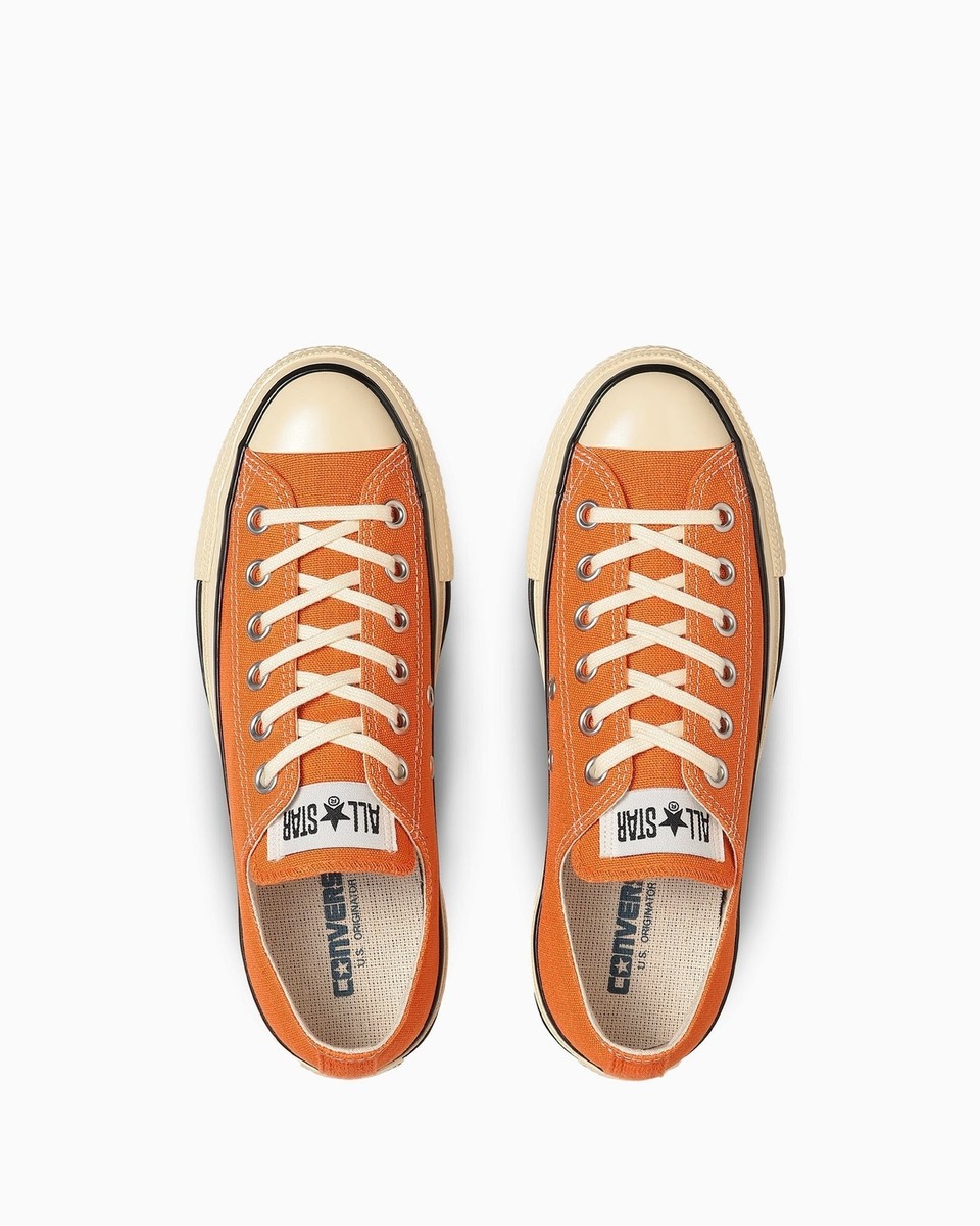 国内配送 CONVERSE ALL STAR US AGEDCOLORS OX PAPRIKA ORANGE 31312602 Converse All Star US Agedcolors OX Paprika Orange