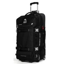 Granite Gear Wheeled Duffle Bag Lightweight Big Wheels Check In Travel Suitcase