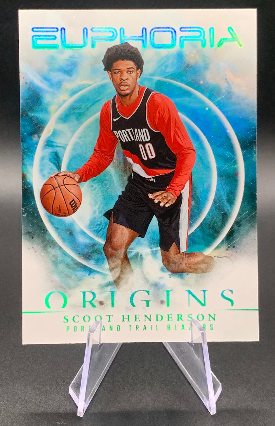 2023-24 Scoot Henderson RC #3 Panini Origins Euphoria Rookie | Trail Blazers