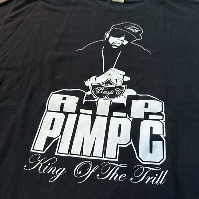 VTG Pimp C Rap Shirt Tee RIP UGK Size 3xL Tall RARE Hood Y2k 2000s