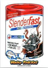 WACKY PACKAGES GO TO THE MOVIES ARTIST AUTOGRAPH SLENDER FAST DAVID GROSS 24/25