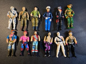 Gi Joe ARAH 1980s vintage figure and 
