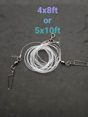 Tandem Mojo Rig Leader 100LB Mono Fishing Rig Hand Tied