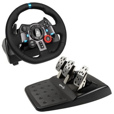 Logitech G29 Driving Force Racing Lenkrad PC PS3 PS4 Gaming Force-Feedback NEU