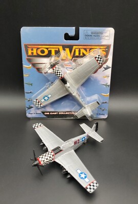 Hot Wings Planes A255 F-51 Mustang One Is Loose Lot Of 2