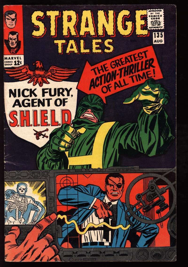 STRANGE TALES #135 6.5 // 1ST APPEARANCE OF NICK FURY MARVEL 1965