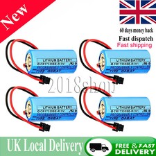 4PCS 3.0V Battery for Mitsubishi CR17335SE-R ER2/3A GT15-BAT Q6BAT 1800mAh NEW