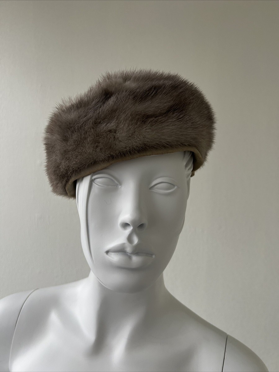 Vintage Joseph Horne Co Millinery Peach Satin And Blonde  display picture 3