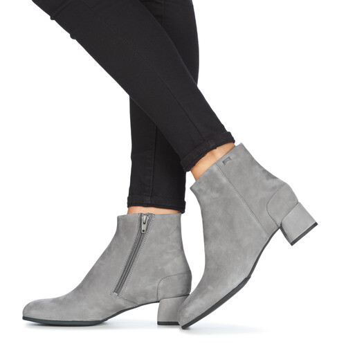 LADIES CAMPER KATIE GREY NUBUCK ANKLE 