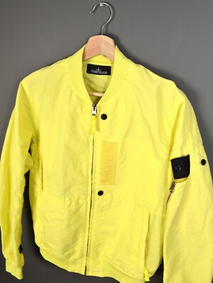 Stone Island Shadow Project Naslan Bomber Neon-Yellow S Jacket | eBay