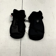 N'Ice Caps Black Waterproof Insulated Mittens Kids Size 2-3 NEW