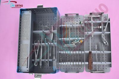 Small Fragment 3.5-4.0mm Complete Set of Orthopedic Surgery Instruments