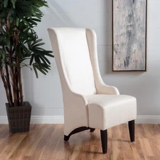 Sheldon Traditional Design High Back Fabric Dining Chair