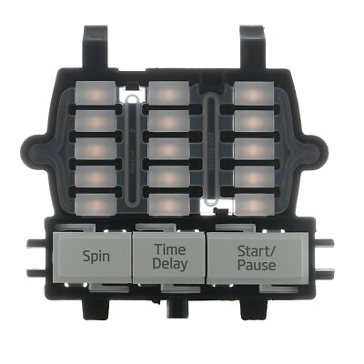 Pulsante Originale BEKO Con Guida Luce Per Lavatrice – Compatibile WTB620E1W, WTB720E1W, Codice 2452209003