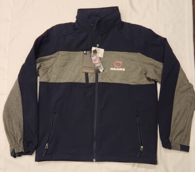 Dunbrooke Chicago Bears Zephyr Softshell Full-Zip Jacket Men's