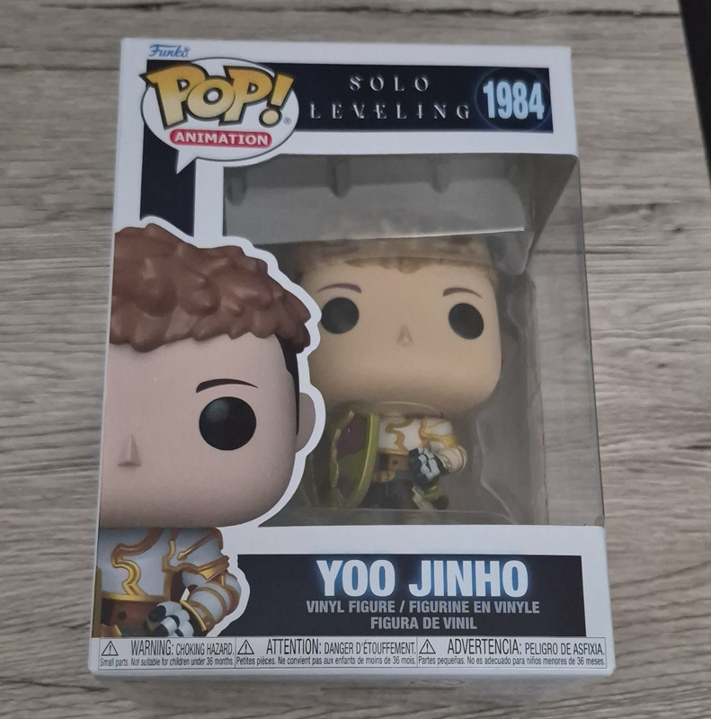 Funko Pop! Animation Solo Leveling Vinyl Figure Yoo Jinho #1984