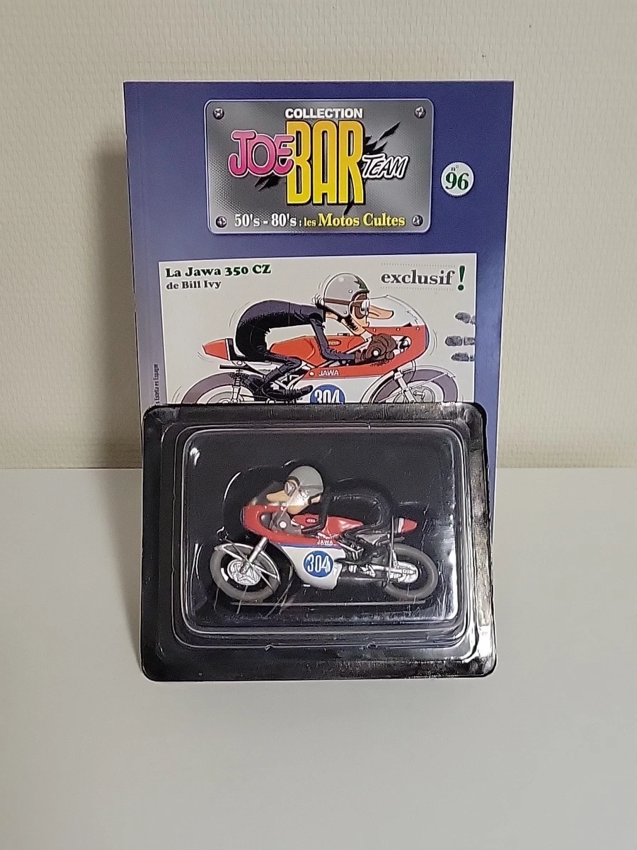 MOTOBECANE MOBYLETTE BLEUE 1973 Joe Bar Team Fiche Moto #005446 EUR 4