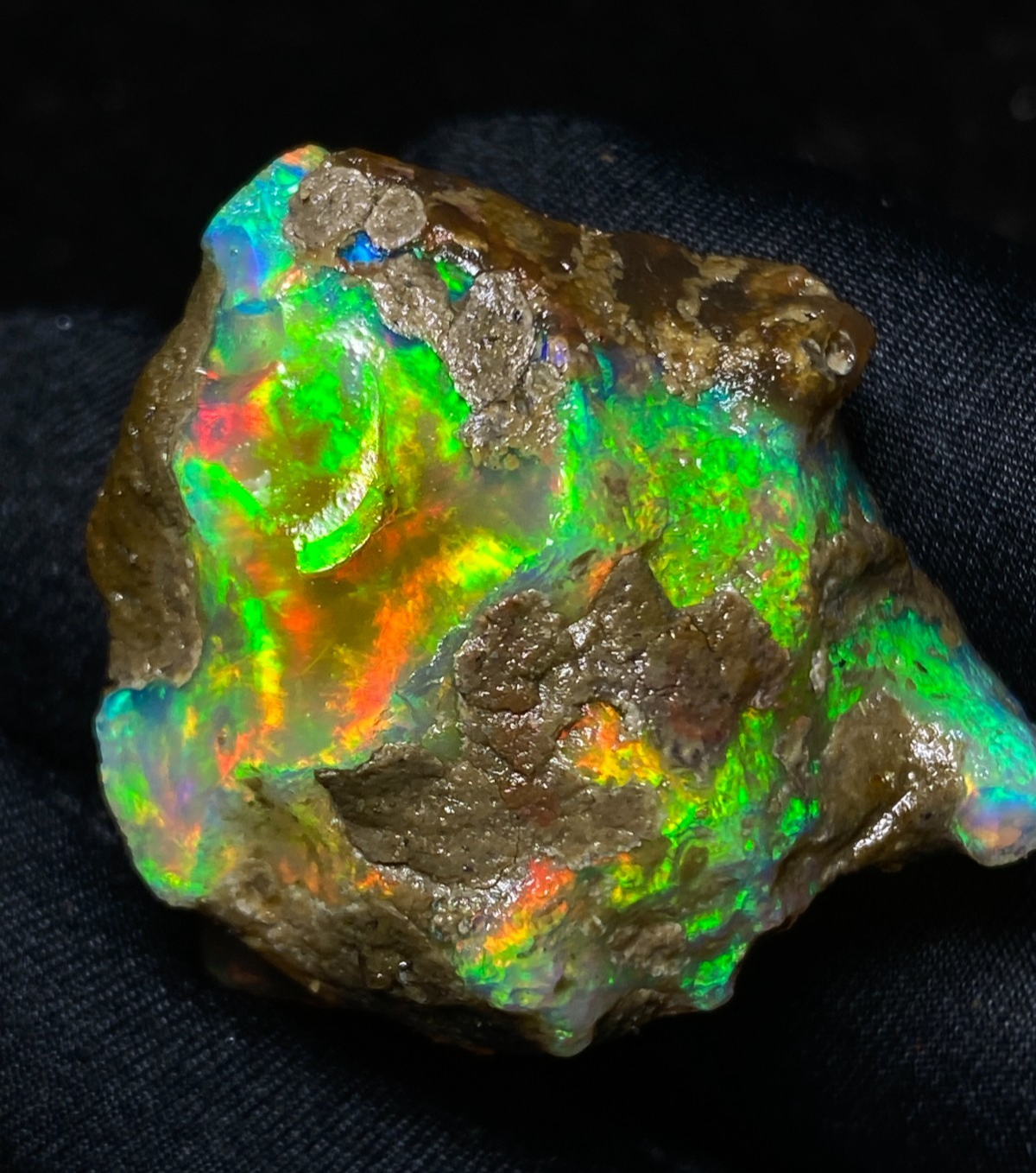 82 Ct Natural Ethiopian Opal Rough, Opal Raw Material, Loose Opal Rough ...