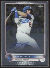 2022 TOPPS CHROME MAX MUNCY VETERAN AUTO