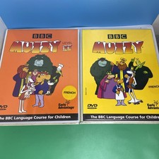 Muzzy French I & II complete set BBC Language Course Homeschooling DVD