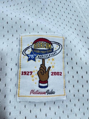 Harlem Globetrotters Vintage Y2K Platinum Fubu #36 Lemon Jersey Sz
