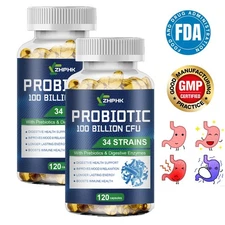 Probiotic capsules help improve the digestive system and regulate the intestines