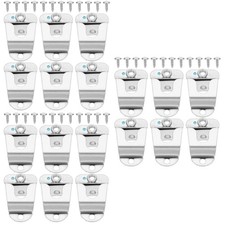 18 pcs Stainless Steel Mic Hanger Clips Microphone Clip Hooks cb mic holder