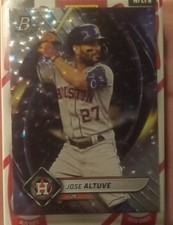 2022 Bowman Platinum - Jose Altuve #95 Ice Foilboard