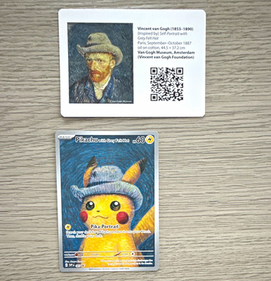 Pikachu with Grey Felt Hat SVP 085 Promo Holo Full Art English 2023