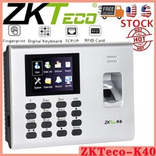 ZKteco K40 ID/IC Access Control USB Clock Biometric Fingerprint Time Attendance