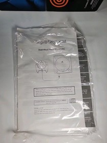 Sega Dreamcast Console Complete in Box CIB Tested Works Original Box Slip Cover