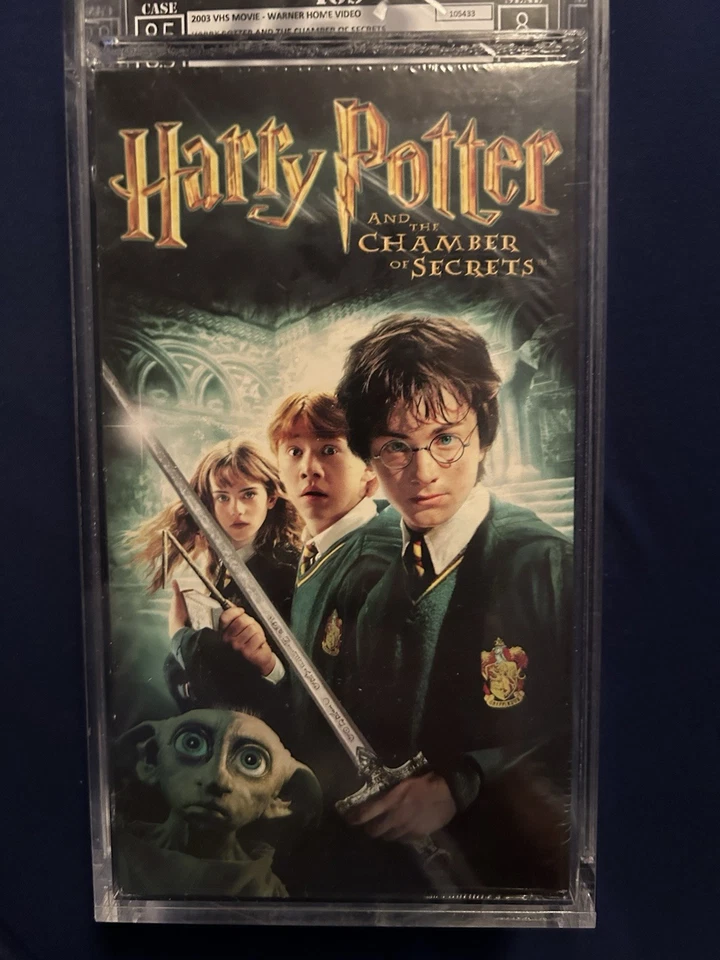 Sealed & Graded Harry Potter, And The Chamber Of Secrets VHS 8.5 Mint IGS - Image 3 of 4