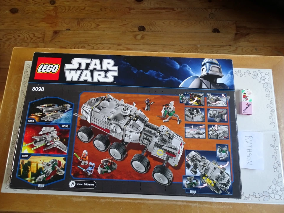 BOITE LEGO NEUVE - SEALED BOX STAR WARS 8098 CLONE TURBO TANK - Photo 2/4