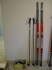 Langlaufski set komplett Damen Fischer 164 cm profil salomon easy cruiser