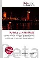 Lambert M. Surhone (U. A.) | Politics Of Cambodia | Taschenbuch | Englisch