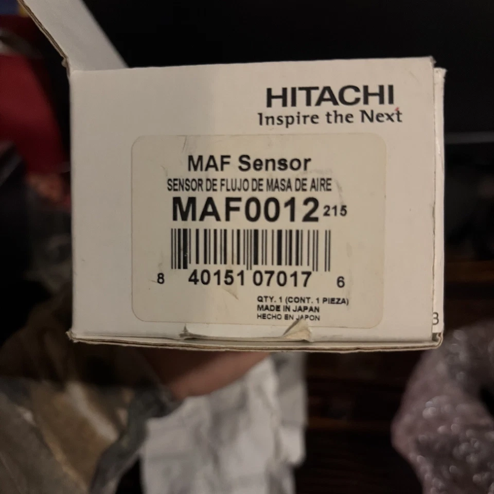 Sensor de flujo de masa de aire Hitachi MAF0012 para Ford Mercury Mazda Lincoln seleccionado  Foto 4 de 4