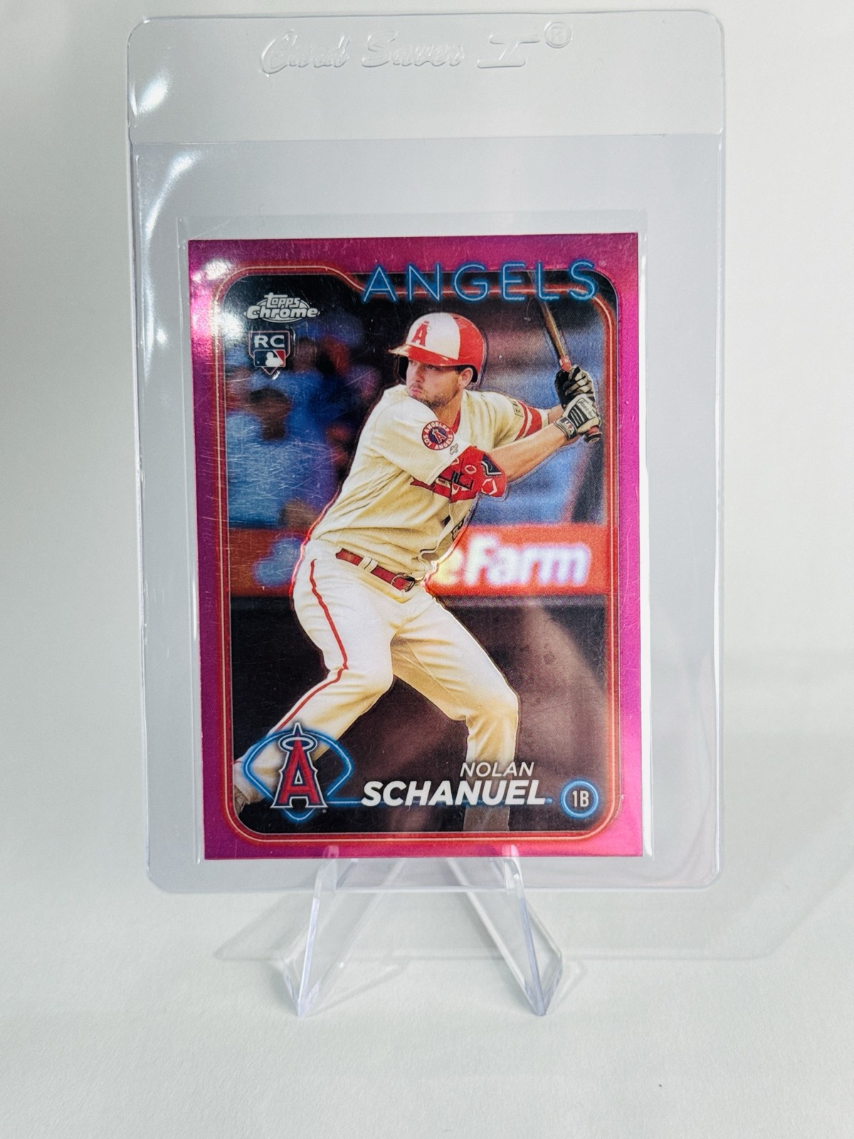 2024 Topps Chrome - Nolan Schanuel #274 Pink Refractor (RC)