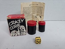 Vintage Royal Magic Crazy Cube Mind Reading Trick Box Set