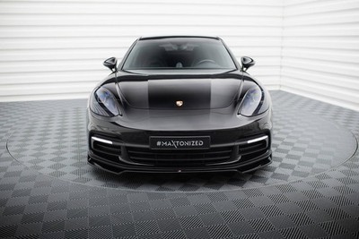 Maxton Design Frontlippe V.2 passend für Porsche Panamera E-Hybrid / Panamera 4S