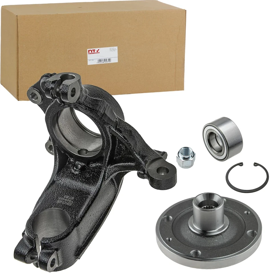 NTY ACHSSCHENKEL+RADLAGERSATZ VORNE LINKS passend für CITROEN C2 C3 PEUGEOT 2008