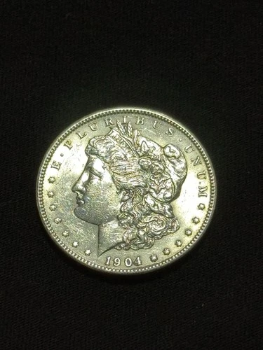 1904-P Morgan Silver Dollar — AU/BU — Original Luster — 90% Silver