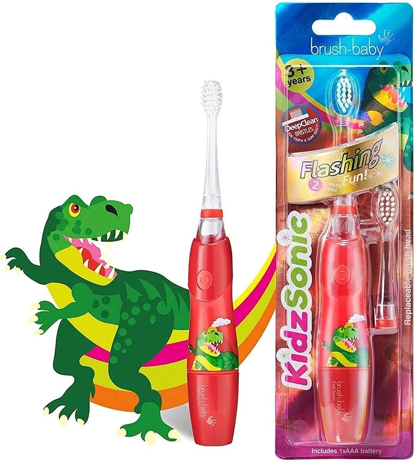 Brush Baby KidzSonic brosse à dents électrique pour le rituel du coucher