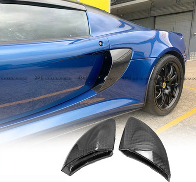 For Lotus Exige S3 CUP-Style Carbon Fiber Side Air Vents Cover Trim 2004-2011